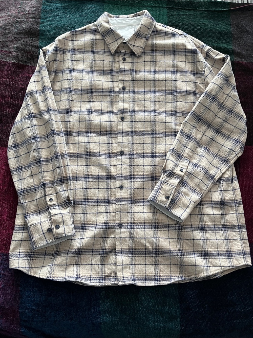 Calvin Klein Cotton Flannel Shirt L